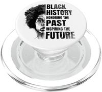 Black History Month Honoring The Past Inspiring The Future PopSockets PopGrip para MagSafe