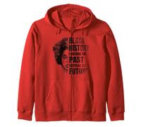 Black History Month Honoring The Past Inspiring The Future Sudadera con Capucha