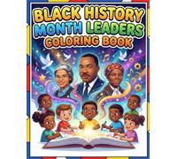 Black History Month Leaders Coloring Book: Simple and Inspiring African American Heroes to Color For All Ages (Black History Coloring Book Series)