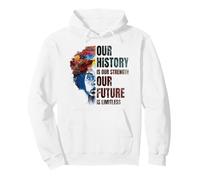 Black History Month Our History Is Our Strength Sudadera con Capucha