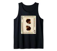 Black History Month Tarjeta de Rey Negro Camiseta sin Mangas