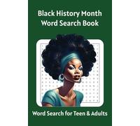 Black History Month Word Search: Word Searches with Easy to Read Print about Black History Month, Black Excellence, and more | 6x9 inches, 46 pages | 20+ puzzles ... Great Gift