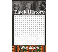 Black History Word Search: Black History Word Searches with Easy-to-Read Print about African American History, Black Culture, Black History & more ... for holidays | anxiety relief | relaxation