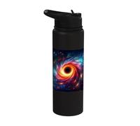 Black Hole Astro Física Stainless Steel Insulated Water Bottle