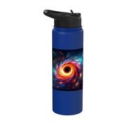 Black Hole Astro Física Stainless Steel Insulated Water Bottle