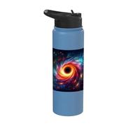 Black Hole Astro Física Stainless Steel Insulated Water Bottle