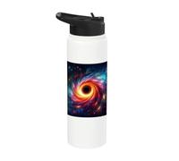 Black Hole Astro Física Stainless Steel Insulated Water Bottle