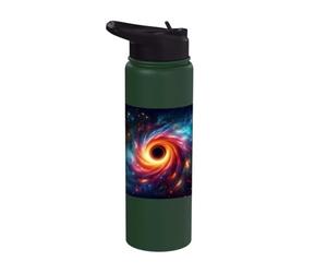 Black Hole Astro Física Stainless Steel Insulated Water Bottle
