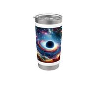 Black Hole Astro Física Vaso térmico de acero inoxidable de doble pared