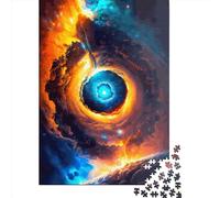 Black Hole Puzzle Imposible,desafío for Adults Juego Educativo 1000 Piezas Obra De Arte De Juego De para Adultos Y Niños 1000pcs (75x50cm)