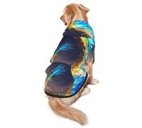 Black Hole - Sudadera con capucha para perros medianos y grandes, ropa de poliéster suave para mascotas, adecuada para todas las estaciones