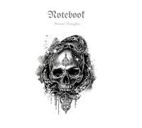 Black Ink Sketchbook: Quaderno a quadretti: Quaderno A4 elegante - 120 pagine