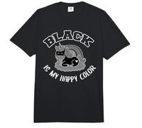 Black is my Happy Color Negro es mi Color Favorito. Comfort Colors Adult Heavyweight T-Shirt