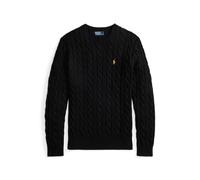 Black Jersey de algodón en punto de ochos XS