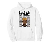Black King La Pieza más poderosa del Juego Hombres Bruh Boys Sudadera con Capucha
