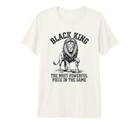 Black King La Pieza más poderosa del Juego Hombres Niño Camiseta Premium