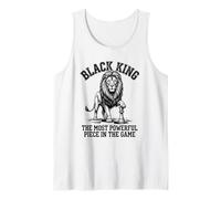 Black King La Pieza más poderosa del Juego Hombres Niño Camiseta sin Mangas