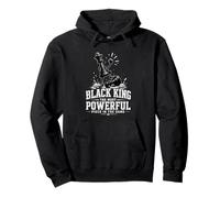Black King La Pieza más poderosa del Juego Hombres Niño Sudadera con Capucha