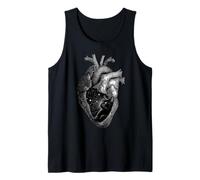 Black Kitty Cat Heart, Love You, You Had me at Hello Camiseta sin Mangas