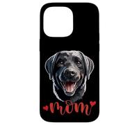 Black Lab Mom Happy Labrador Mom The Lab Mother Dog Carcasa para iPhone 14 Pro MAX