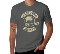 Black|Label|Society Muscle Car Zakk|Wylde Rock,Camiseta para hombre, Estilo gris oscuro, L