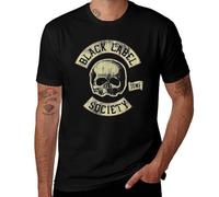 Black|Label|Society Muscle Car Zakk|Wylde Rock,Camiseta para hombre, Estilo negro, S