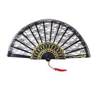 Black Lace Hand Fan (accesorio de disfraz)