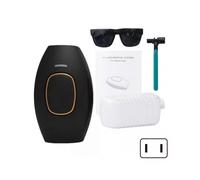 (Black)Laser Hair Removal IPL Laser Hair Removal at Home 5 Levels Adjustment Painless Device for Legs Armpits Bikini