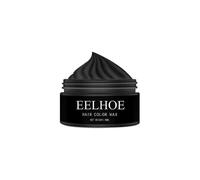 (Black)Leke Eelhoe Temporary Hair Wax Granny Gray Colorful Hair Wax Hair Mud Natural Color One-time Easy Dyeing | 8214436094973