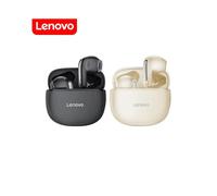 (Black) Lenovo EA140 TWS Wireless Earphones Bluetooth 5.4 Low Latency Gaming Headset Noise Reduction LED Earbuds with Mic Black