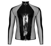 Black Level Vinyl Camisa Black S
