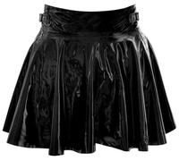 Black Level Vinyl Falda para mujer Black M
