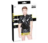 Black Level Vinyl Polo Camisa Black M