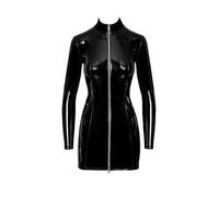 Black Level Vinyl Vestido Black XL