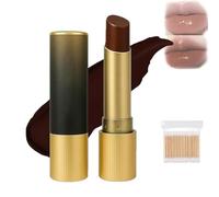 Black Lip Balm, Hydrating Vegan Tinted Lip Balms with Chocolate Scent, Nourishing and Hydrating Lip Gloss, Honey Lipstick Tinted Lip Balm For All Skin Tone, Lip Care, All Day Long (Chocolate)