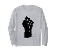 Black Lives Matter Black History Month I Can't Breathe Manga Larga