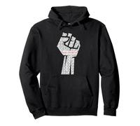 Black Lives Matter Equality Black History Month Anti Racism Sudadera con Capucha