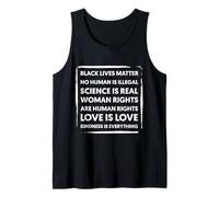 Black Lives Matter Equality Black History Month Human Rights Camiseta sin Mangas