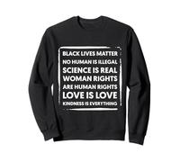 Black Lives Matter Equality Black History Month Human Rights Sudadera