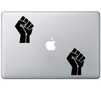 Black Lives Matter Símbolo ArcDecals78600209 Set de dos (2x) , calcomanía, calcomanía, portátil, iPad, coche, camión