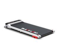 BLACK LORD 4-in-1 Cinta de Correr, 12 km/h, 9% inclinación, diseño Compacto Walking Pad con Ruedas, Motor silencioso 3,2 CV, 12 programas preestablecidos, Pantalla LED, 140 kg, Blanco