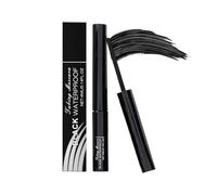 Black Mascara, Waterproof Lash Enhancer, Volumizing Curling Formula, Smudge-Proof Long-Lasting Eyelash Makeup, Professional Eye Beauty for Wedding, Date, Travel, Parties and Stage Prom