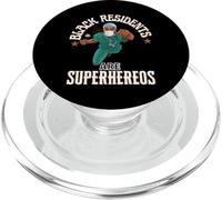 Black Medical Residents Are Superheroes - Regalo de Agradecimiento PopSockets PopGrip para MagSafe