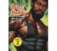 Black Men Bear & Daddy: Gay Coloring Book for Adults