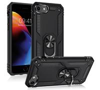 (Black) Men's Phone Case for iPhone 7/8/SE Heavy Duty Shock Resistant Rugged Cell Phone Case for 2nd Generation 3rd Generation Phones