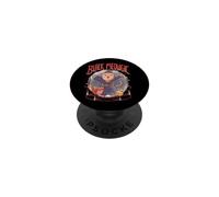 Black Meowgic Cute Witch Cat Oculto Halloween EduEly PopSockets PopGrip Adhesivo