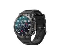(black) Military Smart Watch for Men(Answer /Make Call)Rugged Heart Rate Fitness Tracker