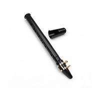 Black Mini Pocket Saxophone Portátil Pequeño Saxo De Plástico Con Bolsa De Transporte Negro Instrumento De Viento Instrumento Viento (Color : Black)