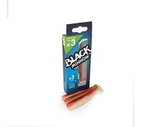 Black Minnow Fiiish Lures Cuerpos BM120 - Señuelo Blando de Vinilo para Pesca Spinning de Bass Lubina y Otras Especies - 4 cuerpos de 9cm Nº3 (Candy Green)
