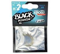 BLACK MINNOW KROG Fiiish N°2-4 Hooks Krog Premium by Vmc - Bm147